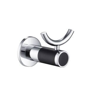 KIBI USA KBA1101CB Bathroom Hardware Accessory Wall Mounted Robe Hook