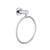 KIBI USA KBA1103CW Bathroom Hardware Accessory Wall Mounted Round Towel Ring