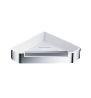 KIBI USA KBA1206CH Chrome Bathroom Hardware Accessory Wall Mounted Shower Basket