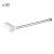 KIBI USA KBA1303CW Chrome White Bathroom Hardware Accessory 11 Inch Wall Mounted Towel Bar