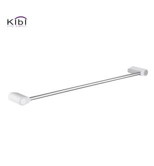 KIBI USA KBA1304CW Bathroom Hardware Accessory 24.6 Inch Wall Mounted Towel Bar