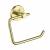 KIBI USA KBA1405BG Circular Toilet Paper Holder - Brush Gold