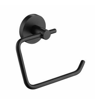 KIBI USA KBA1405MB Circular Toilet Paper Holder - Matte Black