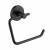 KIBI USA KBA1405MB Circular Toilet Paper Holder - Matte Black