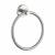 KIBI USA KBA1406BN Circular Bathroom Towel Ring - Brush Nickel