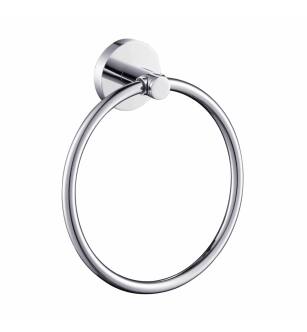 KIBI USA KBA1406CH Circular Bathroom Towel Ring - Chrome