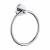 KIBI USA KBA1406CH Circular Bathroom Towel Ring - Chrome