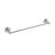 KIBI USA KBA1407BN Circular Bathroom 18" Towel Bar - Brush Nickel