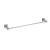 KIBI USA KBA1504BN Cube 24 inch Bathroom Towel Bar