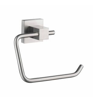 KIBI USA KBA1505BN Cube Bathroom Toilet Paper Holder - Brush Nickel
