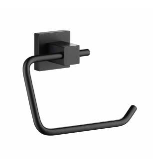 KIBI USA KBA1505MB Cube Bathroom Toilet Paper Holder - Matte Black