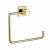 KIBI USA KBA1506BG Cube Bathroom Towel Ring - Brush Gold