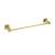 KIBI USA KBA1507BG Cube Bathroom 18" Towel Bar - Brush Gold