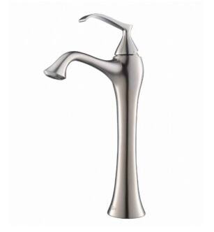 Kraus KEF-15000BN Ventus Exquisite 7" 1.2 GPM Single Hole Vessel Bathroom Sink Faucet in Brushed Nickel
