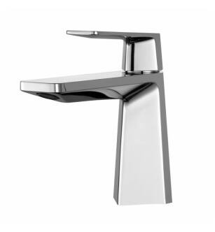 Kraus KEF-15301CH Aplos Exquisite 5 3/4" Single Handle Vessel Bathroom Sink Faucet with Lift Rod Drain