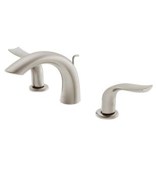 Kraus FUS-14003BN Kohra 4 7/8" Double Handle Widespread Bathroom Sink Faucet with Lift Rod Drain