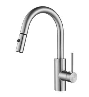 Kraus KPF-2620 Oletto 15 3/4" Single Handle Deck Mounted Pull-Down Kitchen Faucet