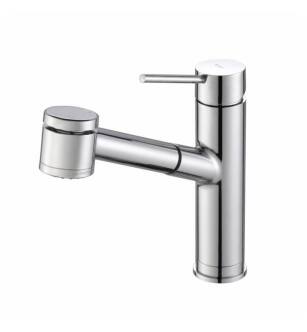 Kraus KPF-2610 Oletto 10 3/8" Single Handle Deck Mounted Pull-Out Kitchen Faucet