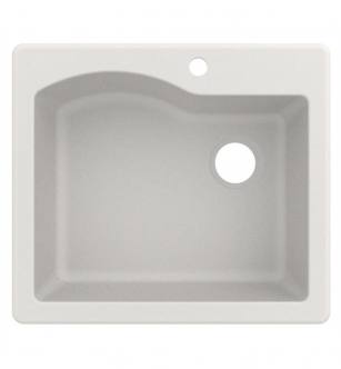 Kraus KGD-441 Quarza 25" Single Bowl Undermount/Drop-In Composite Granite Kitchen Sink