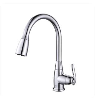 Kraus KPF-2230 11 3/8" Single Handle Deck Mounted Pull-Out Kitchen Faucet
