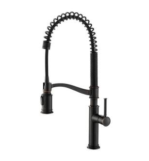 Kraus KPF-1683 Sellette 23 1/4" Single Handle Deck Mounted Pre-Rinse Kitchen Faucet