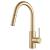 Kraus KPF-2620BB Oletto 1.75 Gpm Single Hole Pull Down Kitchen Faucet in Brushed Brass