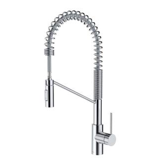 Kraus KPF-2631CH Oletto Commercial Style Kitchen Faucet - Includes Escutcheon in Chrome