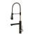 Kraus KPF-1603MB Artec Pro 2-Function Commercial Style Pre-Rinse Kitchen Faucet With Pull-Down Spring Spout And Pot Filler in Matte Black