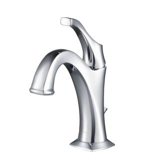 Kraus KBF-1201CH Arlo 1.2 Gpm Deck Mounted Bathroom Faucet With Pull-Up Drain in Chrome
