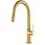 Kraus KPF-2820BBMB Oletto 1.8 Gpm Single Handle Pull-Down Kitchen Faucet in Brushed Brass / Matte Black