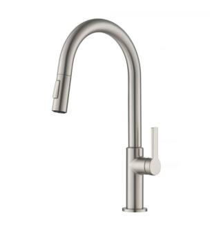 Kraus KPF-2820SFS Oletto 1.8 Gpm Single Handle Pull-Down Kitchen Faucet in Spot-Free Stainless Steel