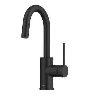 Kraus KPF-2600MB Oletto 1.8 Gpm Single Hole Bar Faucet in Matte Black