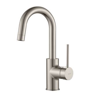 Kraus KPF-2600SFS Oletto 1.8 Gpm Single Hole Bar Faucet in Spot-Free Stainless Steel
