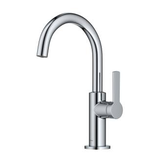 Kraus KPF-2822CH Oletto 1.8 Gpm Single Handle Kitchen Bar Faucet in Chrome