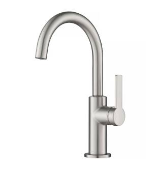 Kraus KPF-2822SFS Oletto 1.8 Gpm Single Handle Kitchen Bar Faucet in Spot Free Stainless Steel