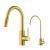 Kraus KPF-2620-FF-100BB Oletto 1.75 Gpm Single Hole Pull-Down Faucet And Water Filter Faucet Combo - Less Filter System in Brushed Brass