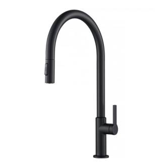 Kraus KPF-2821MB Oletto 1.8 Gpm High Arc Single Handle Pull Down Kitchen Faucet in Matte Black