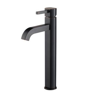 Kraus FVS-1007ORB Single Hole Vessel Bathroom Faucet From The Ramus Collection Less Drain Assembly in Oil Rubbed Bronze