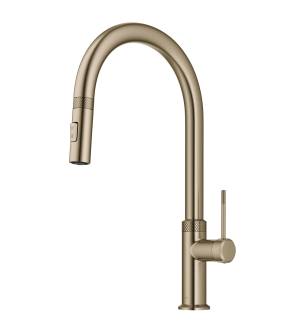 Kraus KPF-2654CH Allyn 1.8 Gpm Single Hole Pull Down Kitchen Faucet in Chrome