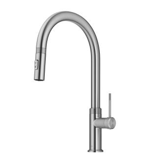 Kraus KPF-2654SFS Allyn 1.8 Gpm Single Hole Pull Down Kitchen Faucet in Spot Free Stainless Steel