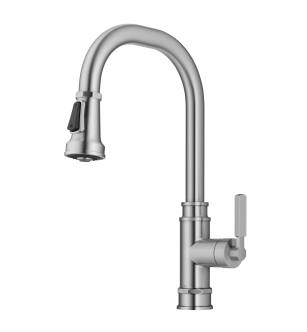Kraus KPF-4101SFS Allyn 1.8 Gpm Single Hole Pull Down Kitchen Faucet in Spot Free Stainless Steel