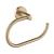 Kraus KEA-18825BG Elie 8" Wall Mounted Towel Ring in Brushed Gold