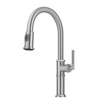 Kraus KPF-4100SFS Allyn 1.8 Gpm Single Hole Pull Down Kitchen Faucet in Spot Free Stainless Steel