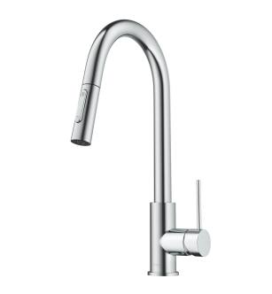 Kraus KPF-3104CH Oletto 1.8 Gpm Contemporary Pull-Down Single Handle Kitchen Faucet in Chrome