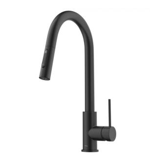 Kraus KPF-3104MB Oletto 1.8 Gpm Contemporary Pull-Down Single Handle Kitchen Faucet in Matte Black