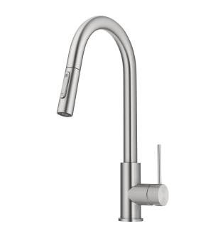Kraus KPF-3104SFS Oletto 1.8 Gpm Contemporary Pull-Down Single Handle Kitchen Faucet in Spot Free Stainless