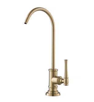 Kraus FF-102BG Allyn 1.0 Gpm Single Lever Handle Water Dispenser Faucet - Less Filter System in Brushed Gold