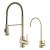 Kraus KPF-1690-FF-100BG Britt 1.8 Gpm Single Hole Faucet And Water Filter Faucet Combo - Less Filter System in Brushed Gold