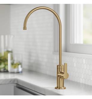 Kraus FF-103BB Oletto 1 Gpm Cold Water Dispenser - Less Filter System in Brushed Brass