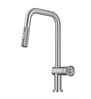 Kraus KPF-3126SFS Urbix 1.8 Gpm Single Hole Pull Down Kitchen Faucet in Spot Free Stainless Steel